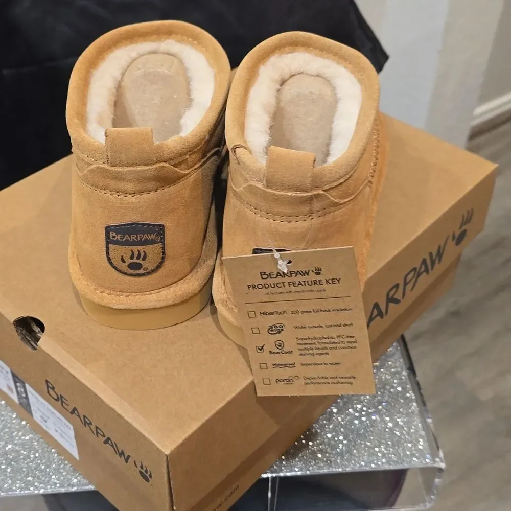 BearPaw‎ Super Shorty Boot- Iced Coffee